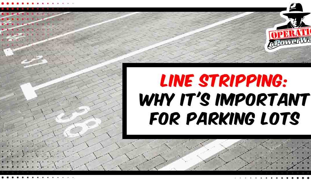 Line Striping: Why It’s Important for Parking Lots